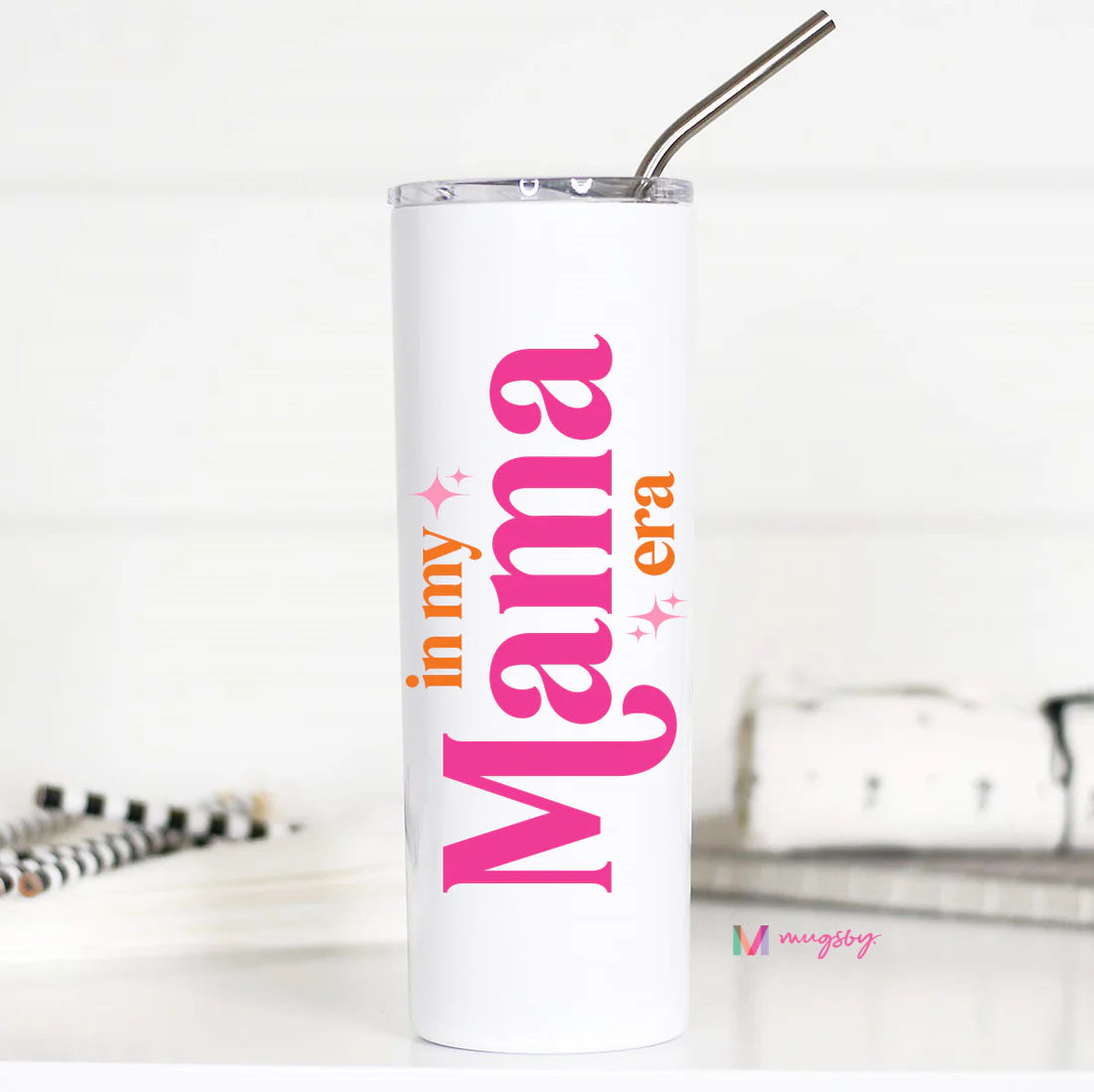 PRE-ORDER In My Mama Era Tall Travel Cup