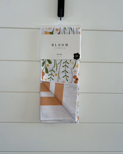 Corn Maze Bloom Kitchen Towel