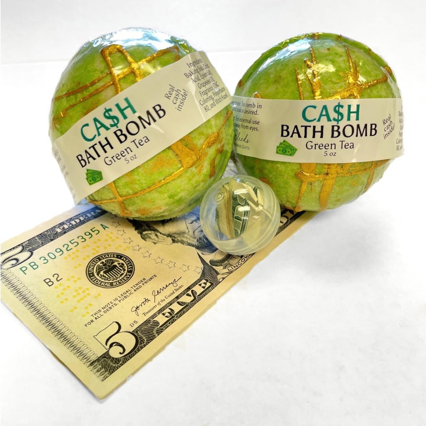 CASH MONEY BATH BOMBS