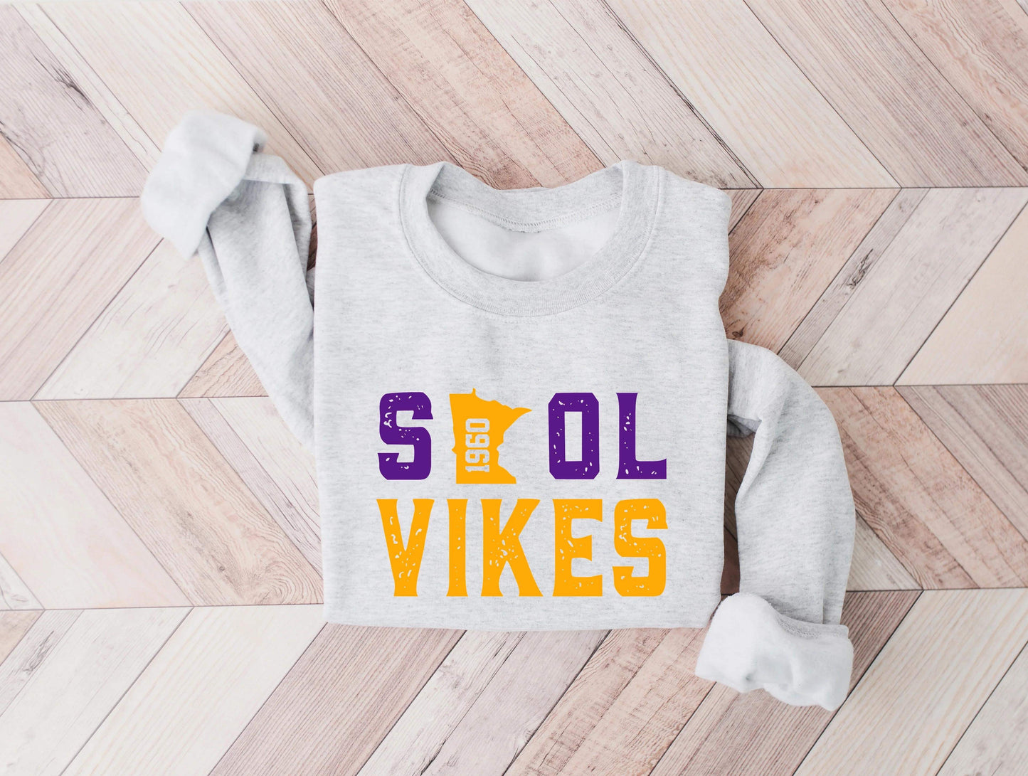Skol Vikes Graphic Tee & Sweatshirt