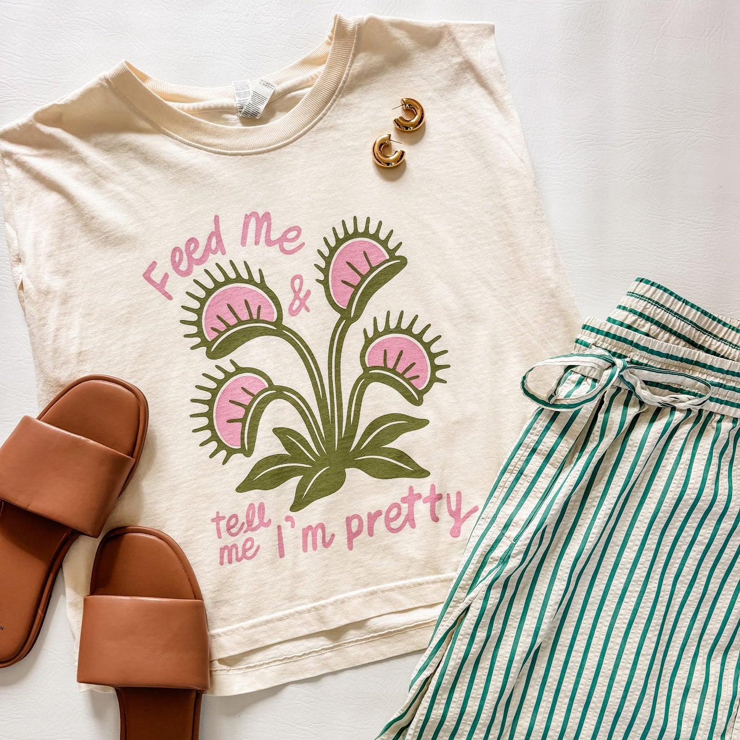 PRE-ORDER Feed Me & Tell Me I'm Pretty Graphic Tee