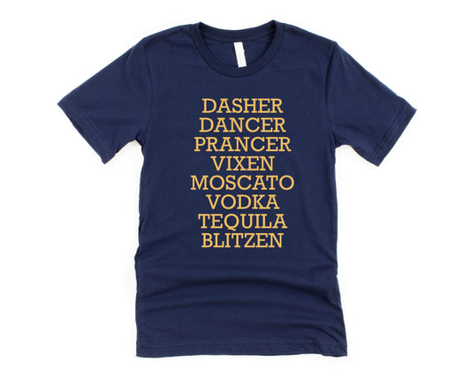 Dasher Graphic Tee in navy