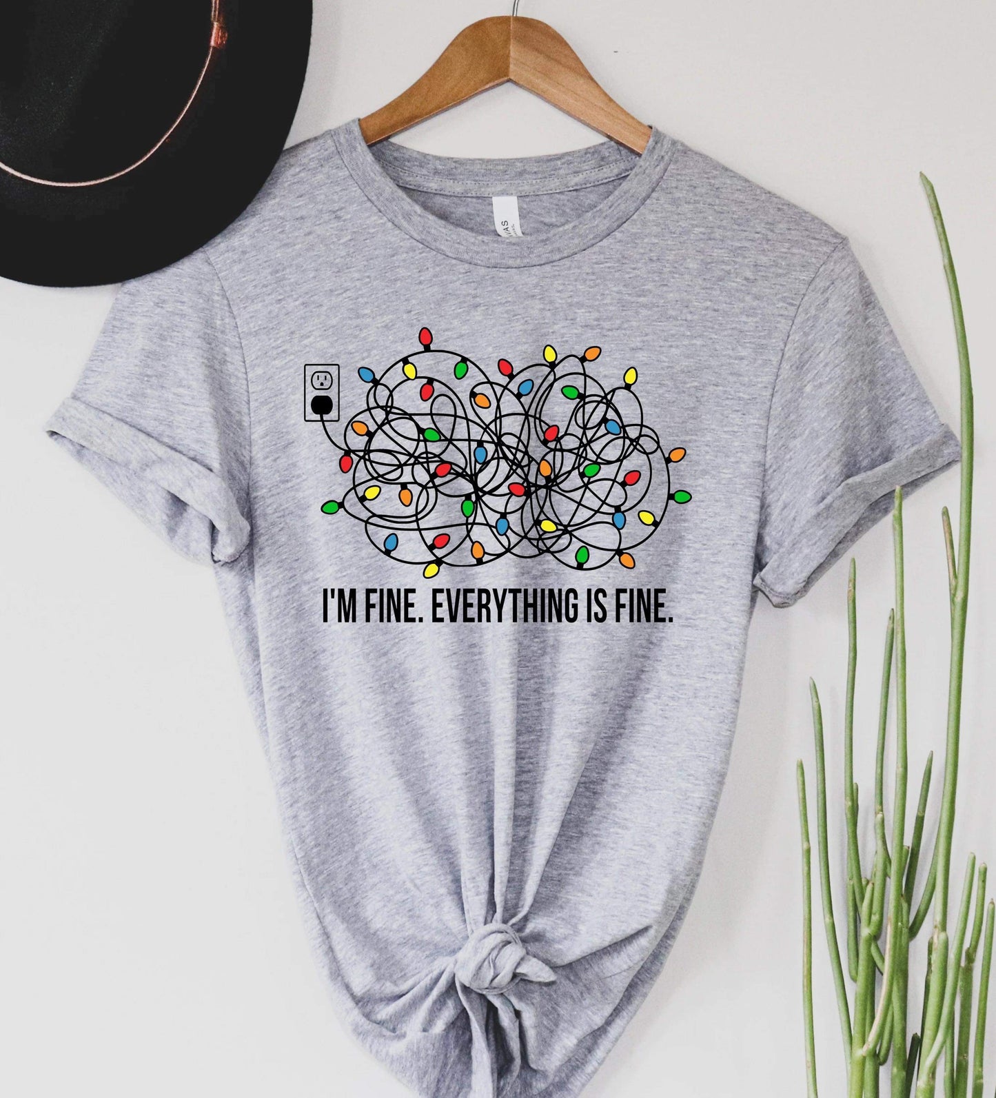 Everything Is Fine Graphic Tee