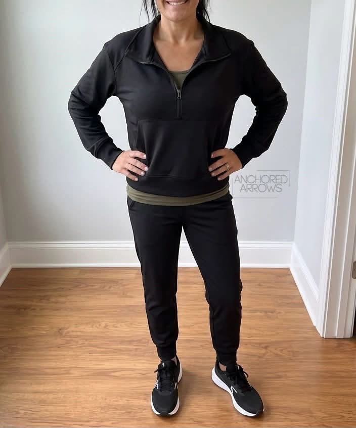 PRE-ORDER Anchored Arrows Everyday Ease 1/4 Zip