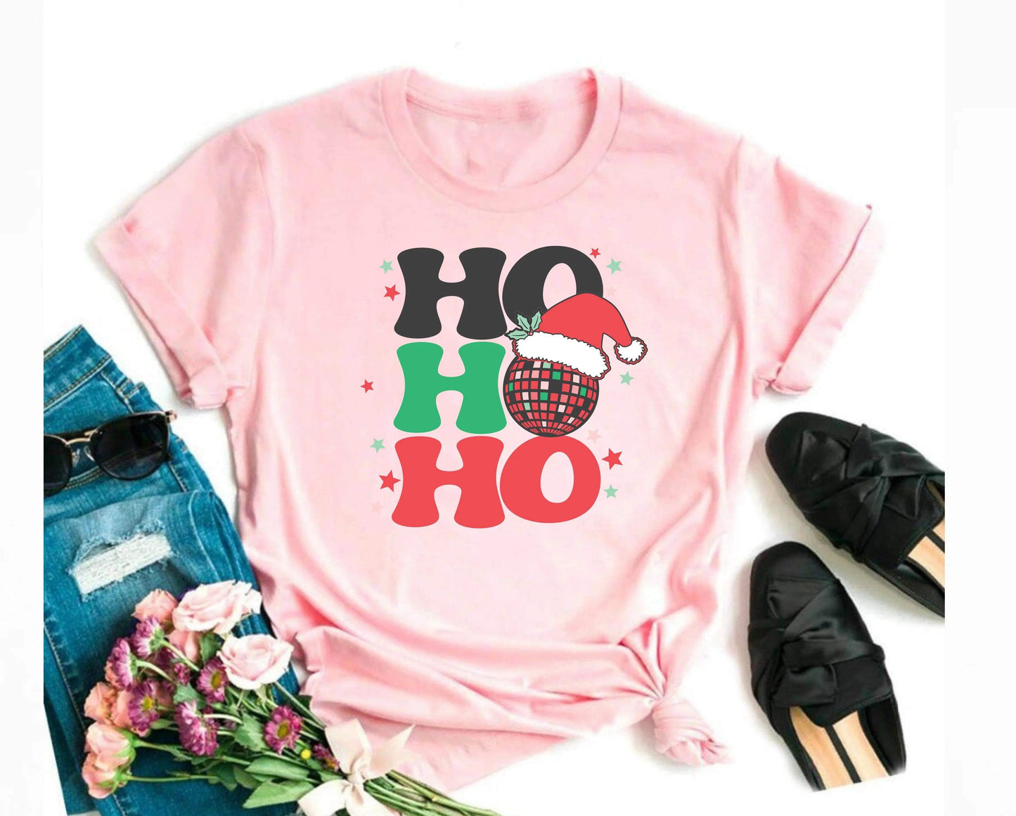 Disco Ho Ho Ho Graphic Tee