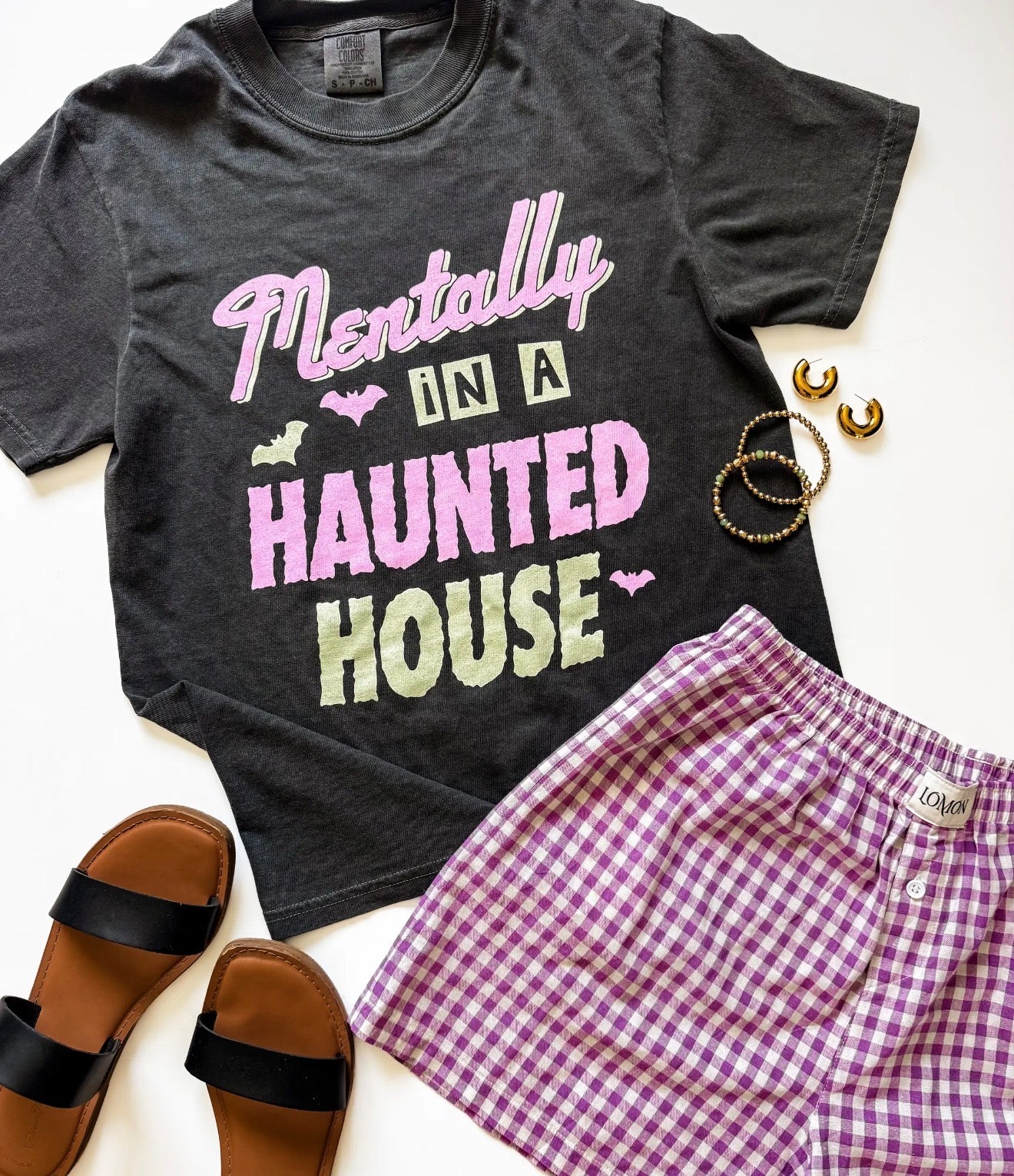 PRE-ORDER Mentally in a Haunted House Graphic Tee