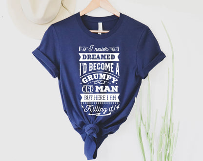 MADE TO ORDER Grumpy Old Man Graphic Tee