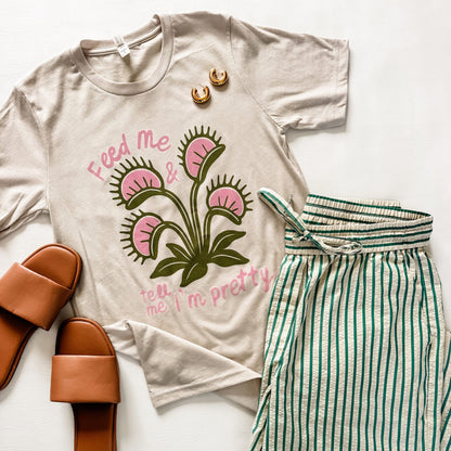 PRE-ORDER Feed Me & Tell Me I'm Pretty Graphic Tee