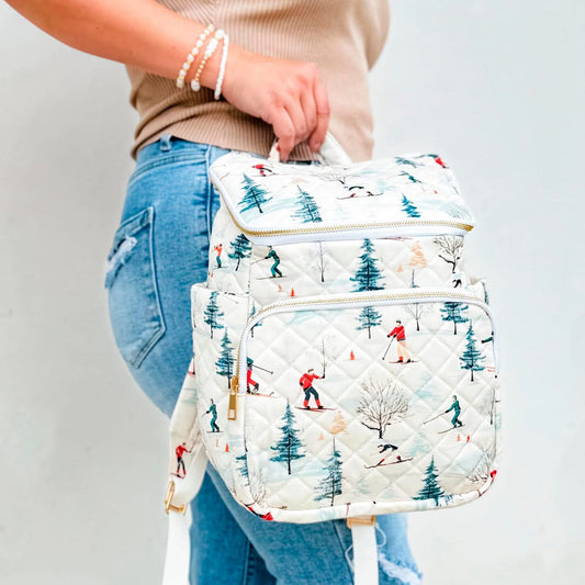 Weekend In Aspen Pattern Backpack