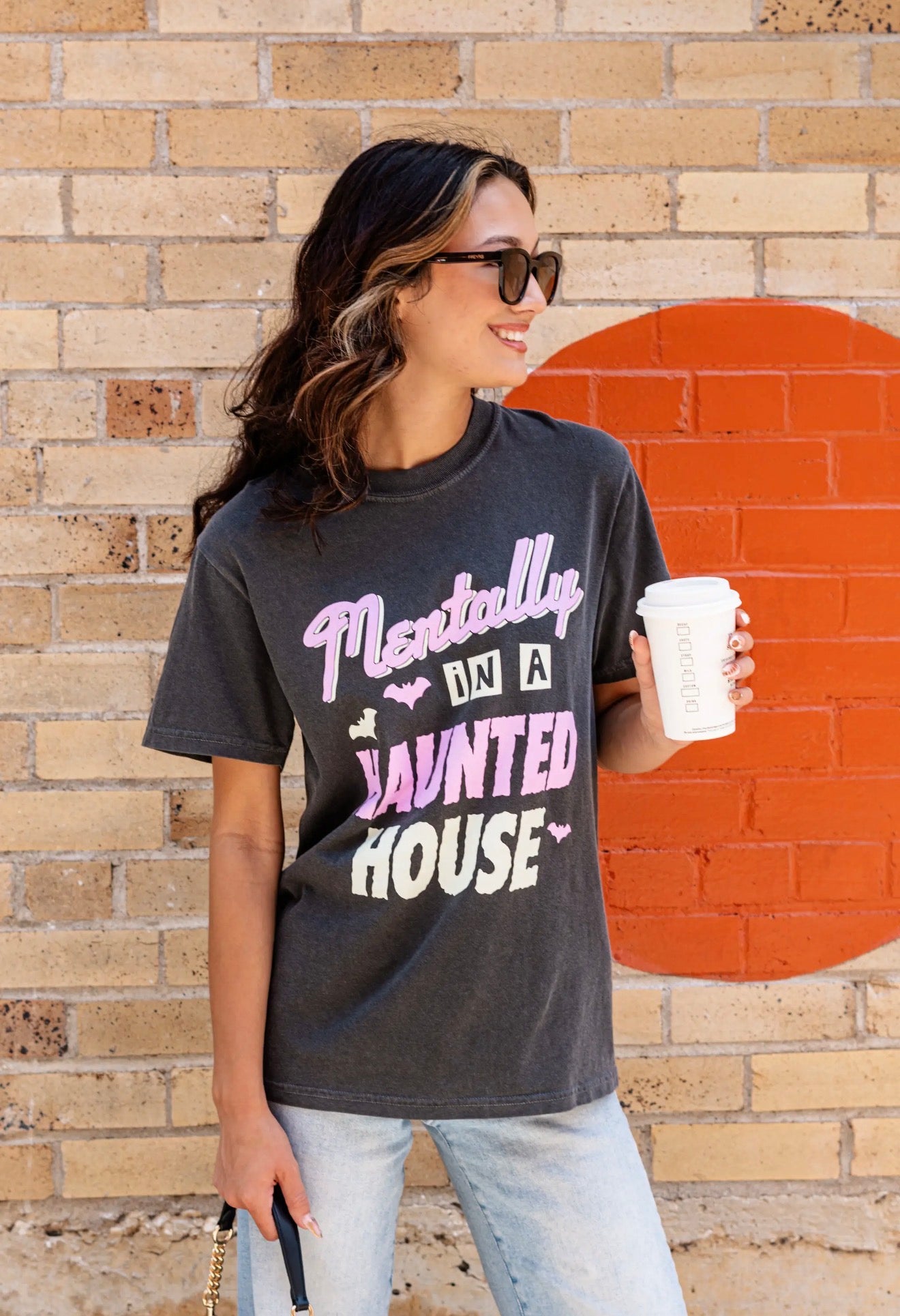 PRE-ORDER Mentally in a Haunted House Graphic Tee