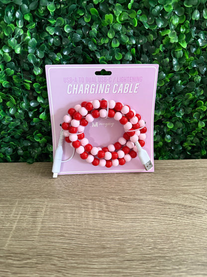 Beaded Phone Chargers