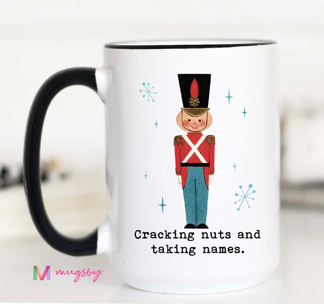 Cracking Nuts & Taking Names Coffee Mug