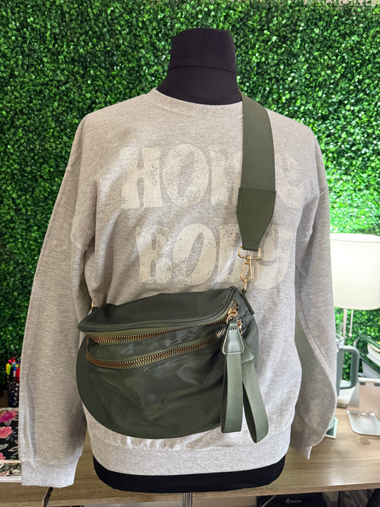 Fanny Bum Bag in Green