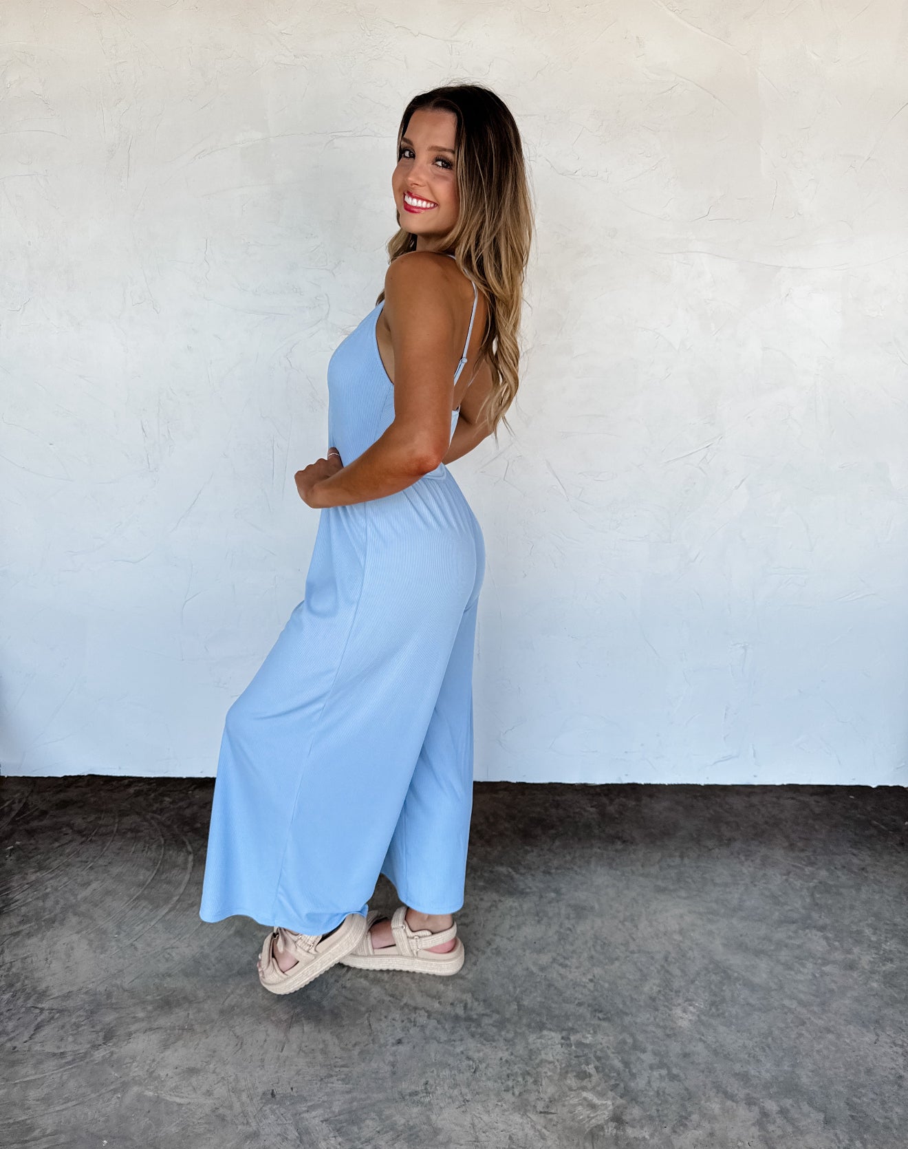 Cooper Ribbed Romper