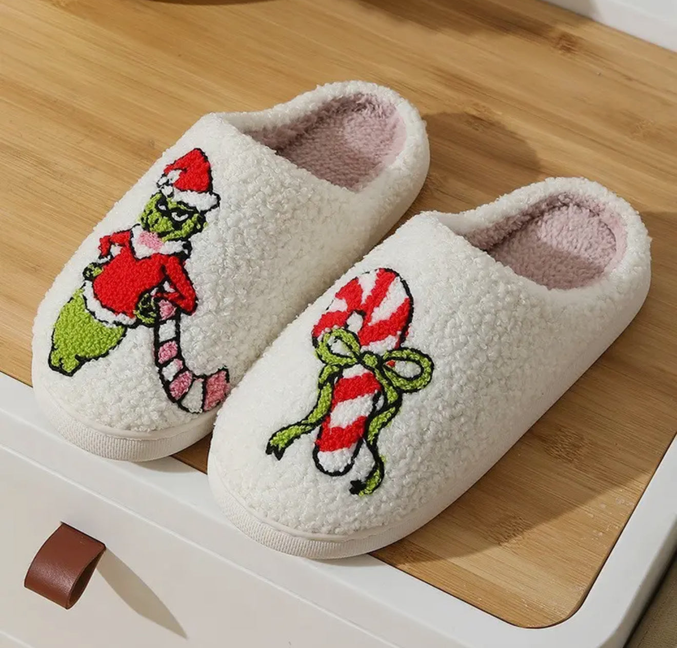 Grinch Plush Slippers