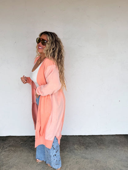 PRE-ORDER Spring Desi Sweatshirt Cardigan