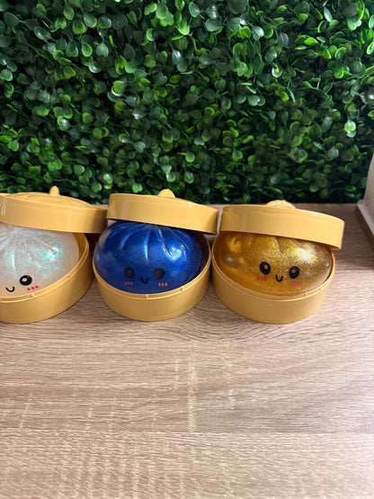 Mystery Glitter Dumpling Squishy
