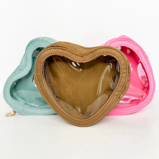 Heart Bag in Mocha