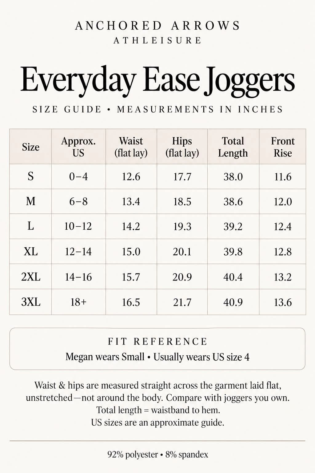PRE-ORDER Anchored Arrows Everyday Ease Joggers