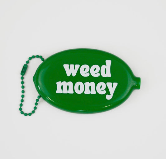 Weed Money Retro Coin Pouch