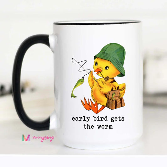 PRE-ORDER Early Bird Gets The Worm Coffee Mug