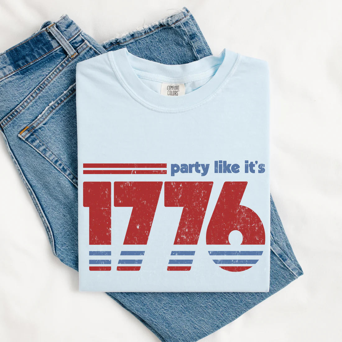 PRE-ORDER 1776 Retro Patriotic USA Graphic Tee