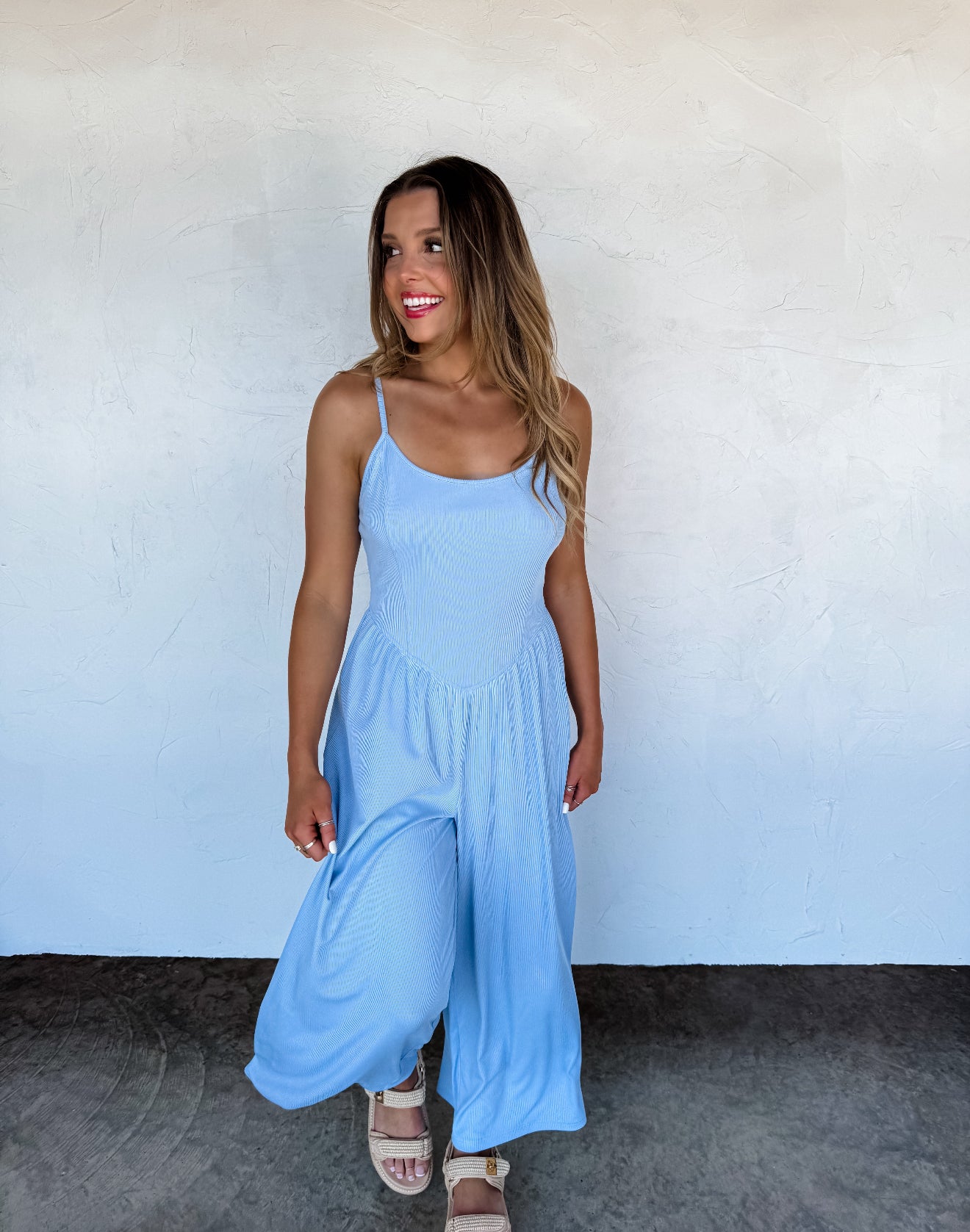 Cooper Ribbed Romper