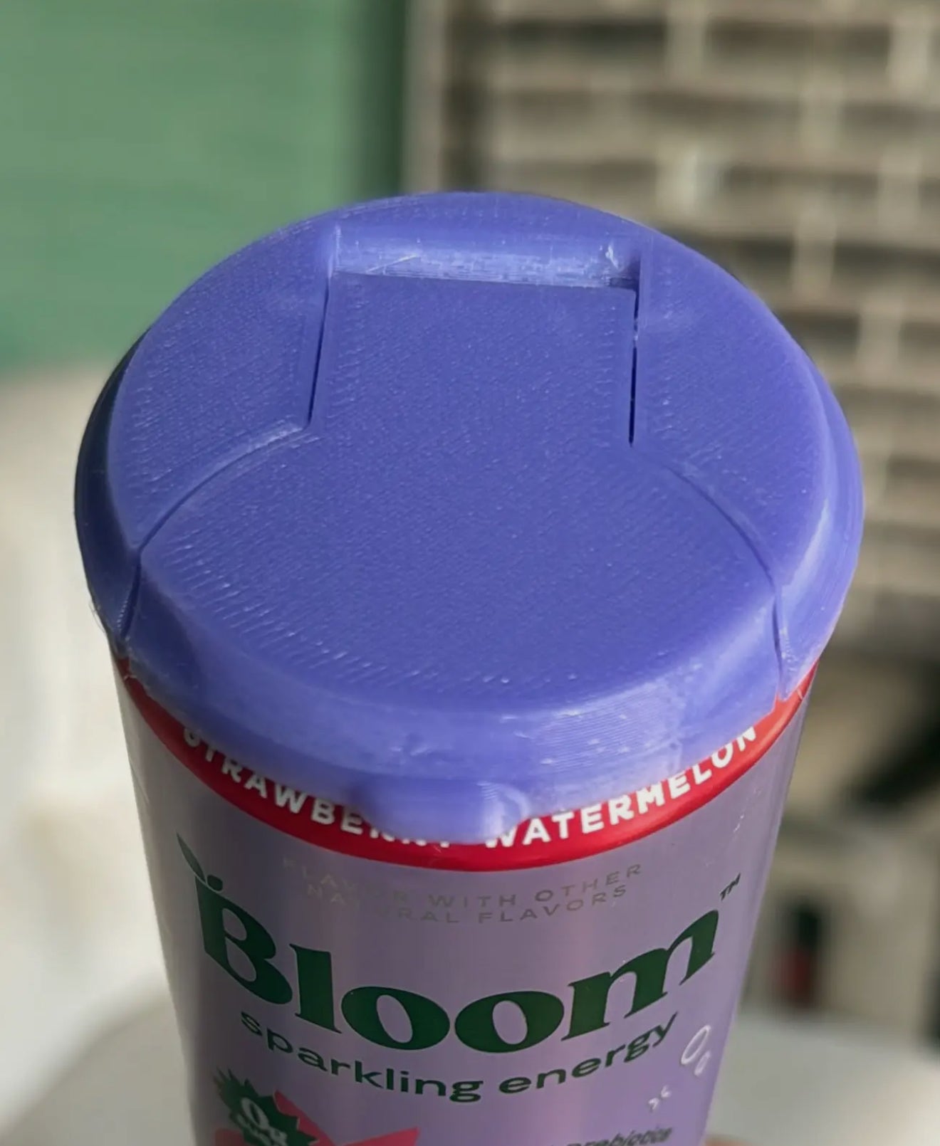 Skinny Can Holder w/Lid
