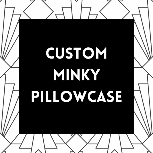 CUSTOM Minky Standard Pillowcase