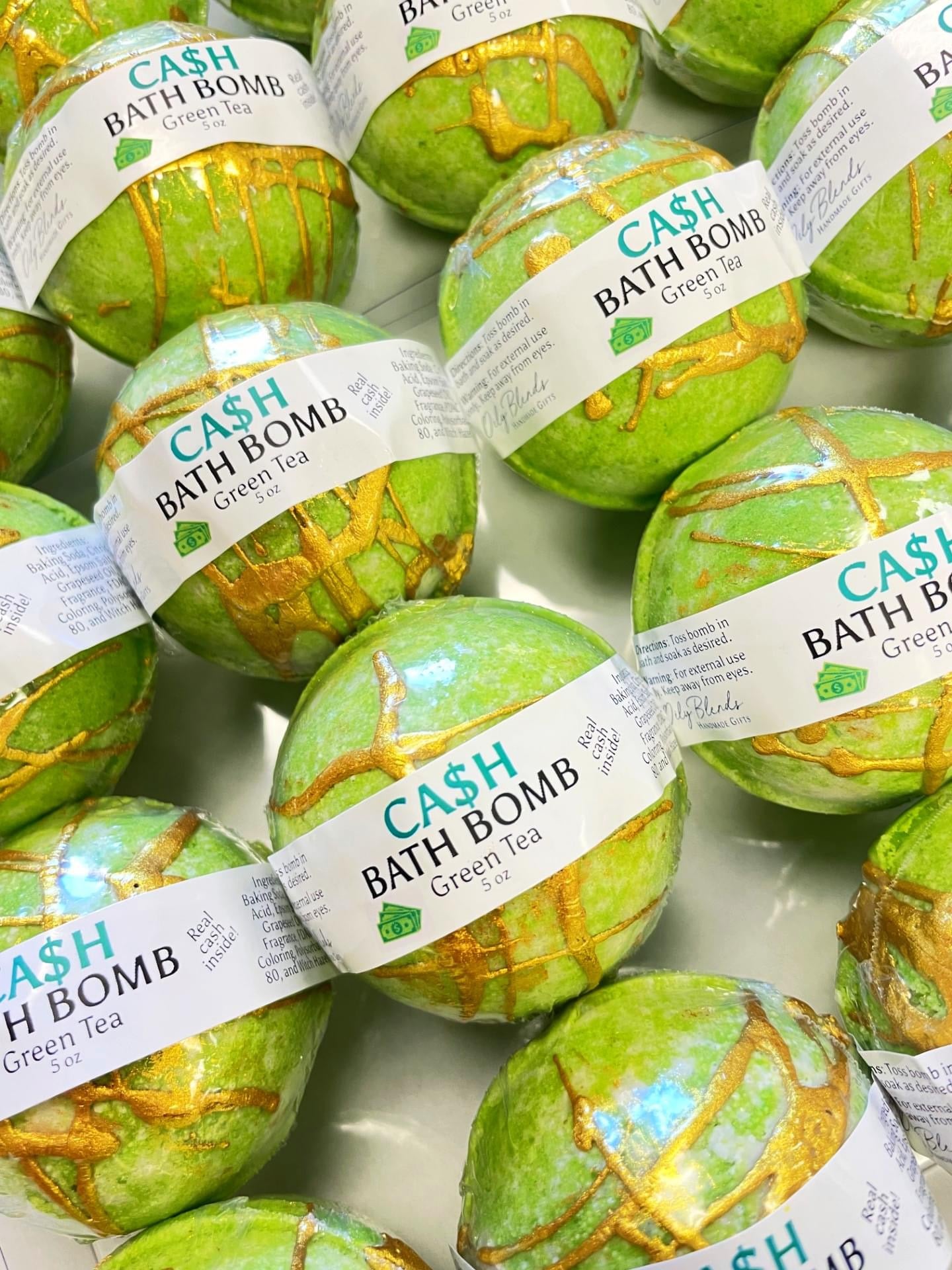 PREORDER CASH MONEY BATH BOMBS The Rise Boutique