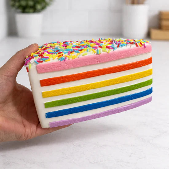Cake Slice Squishy Toy