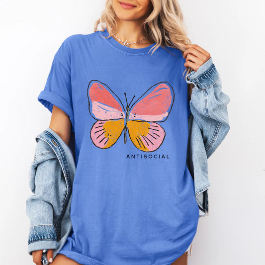 PRE-ORDER Antisocial Butterfly Graphic Tee
