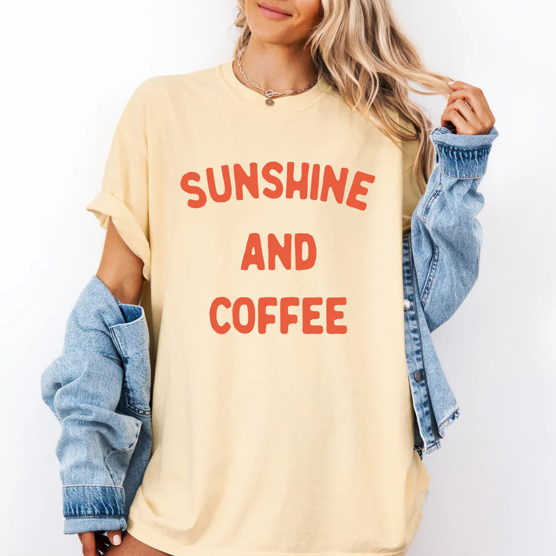 PRE-ORDER Sunshine and Coffee Graphic Tee