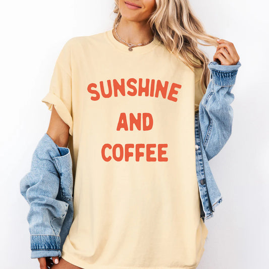 PRE-ORDER Sunshine and Coffee Graphic Tee