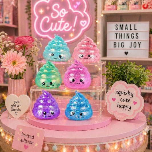 PRE-ORDER Mystery Poop Emoji Squishy