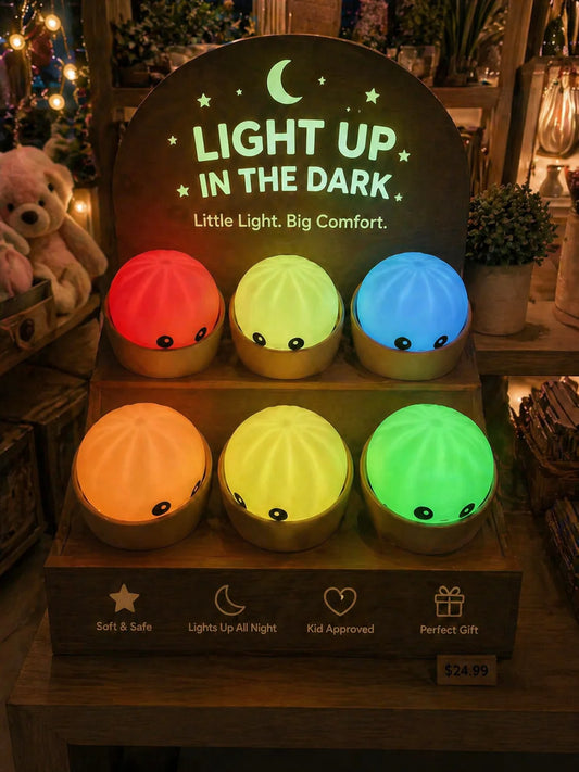 PRE-ORDER Mystery Light Up Dumpling Squishy