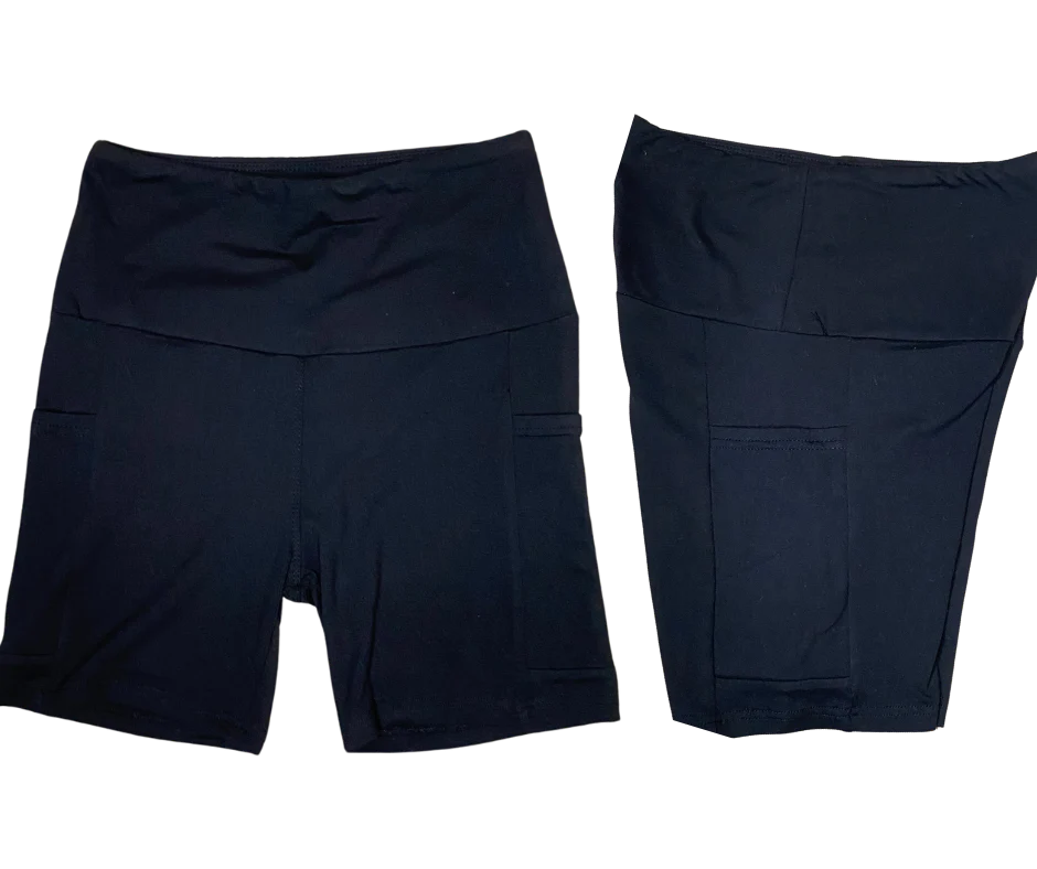 PRE-ORDER Anchored Arrows Soft Stride Bikers Shorts w/pockets