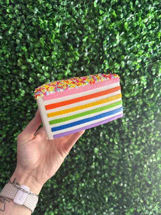 Cake Slice Squishy Toy