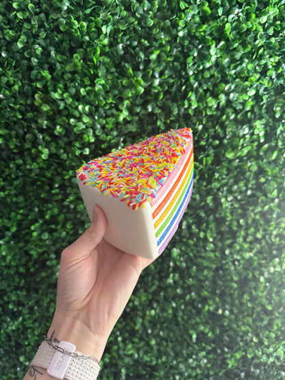 Cake Slice Squishy Toy