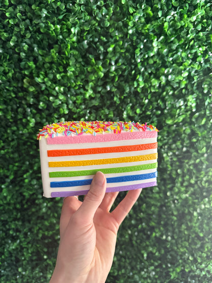 Cake Slice Squishy Toy