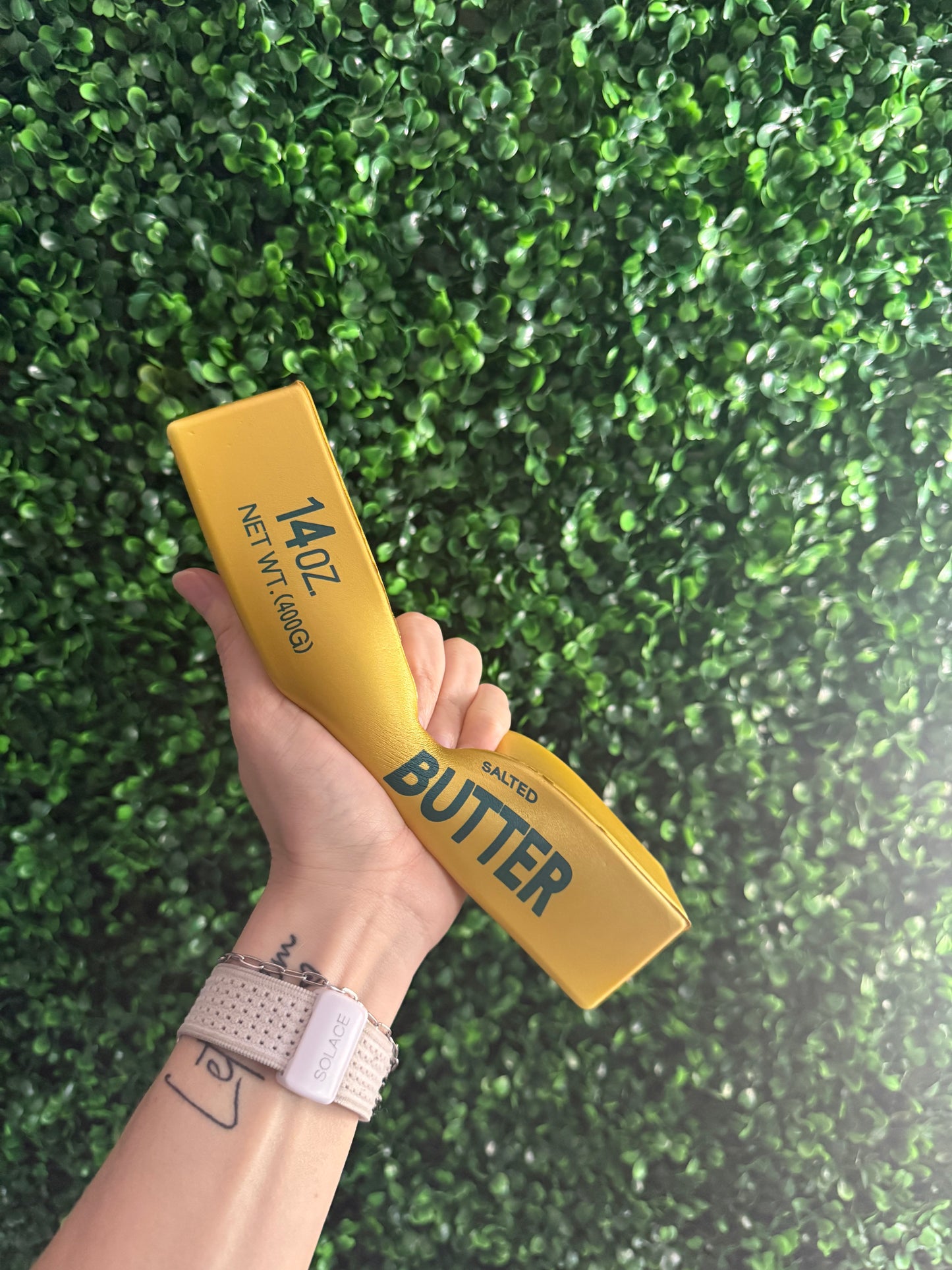 Gold Butter Squishy Toy