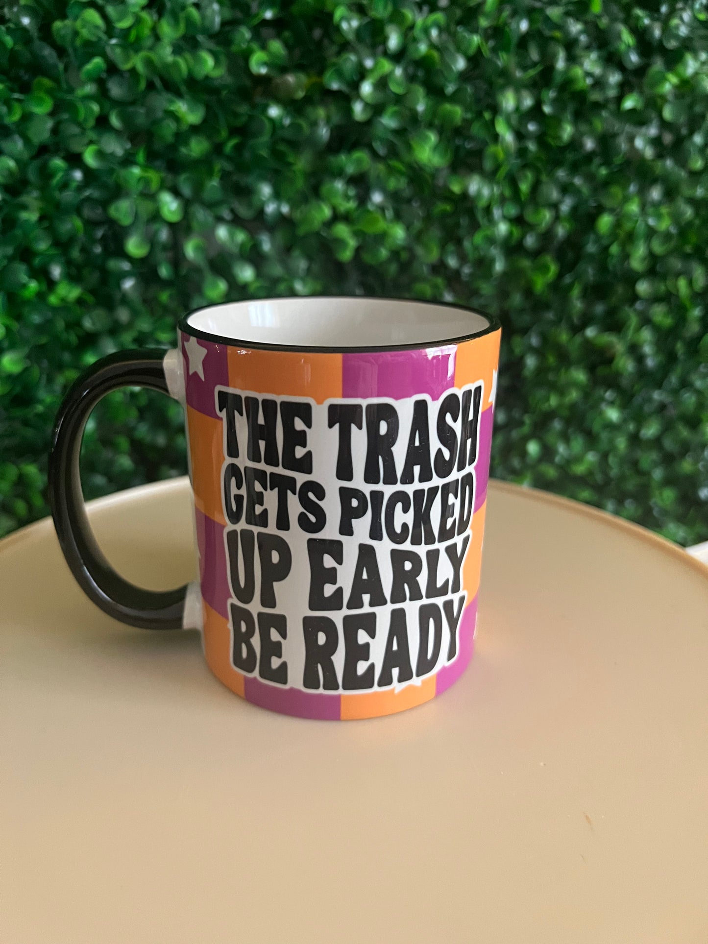 Trash Pink/Orange 11oz Coffee Mug