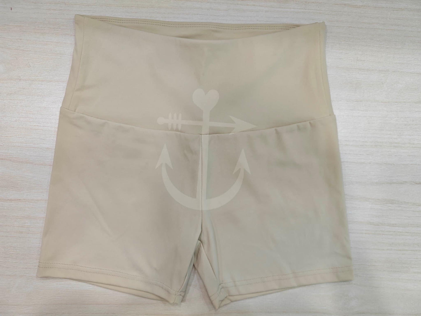 Anchored Arrows Nude Shapewear Shorts