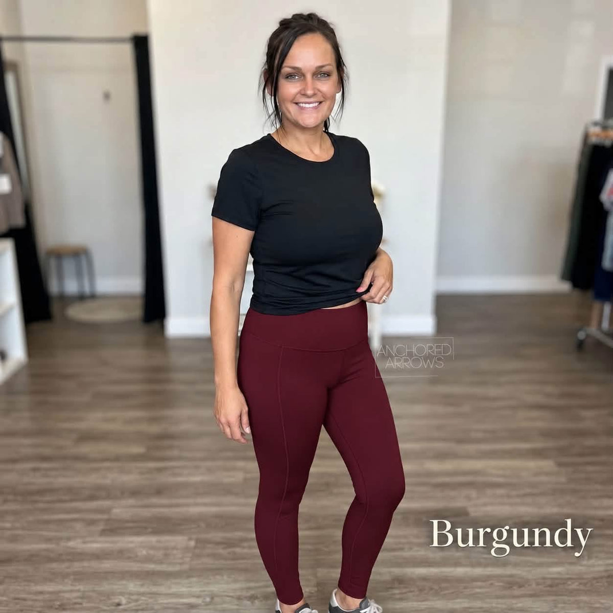 PRE-ORDER Anchored Arrows Classic Leggings - NEW COLORS
