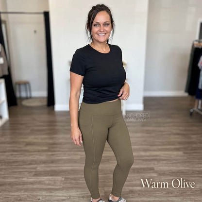 PRE-ORDER Anchored Arrows Classic Leggings - NEW COLORS
