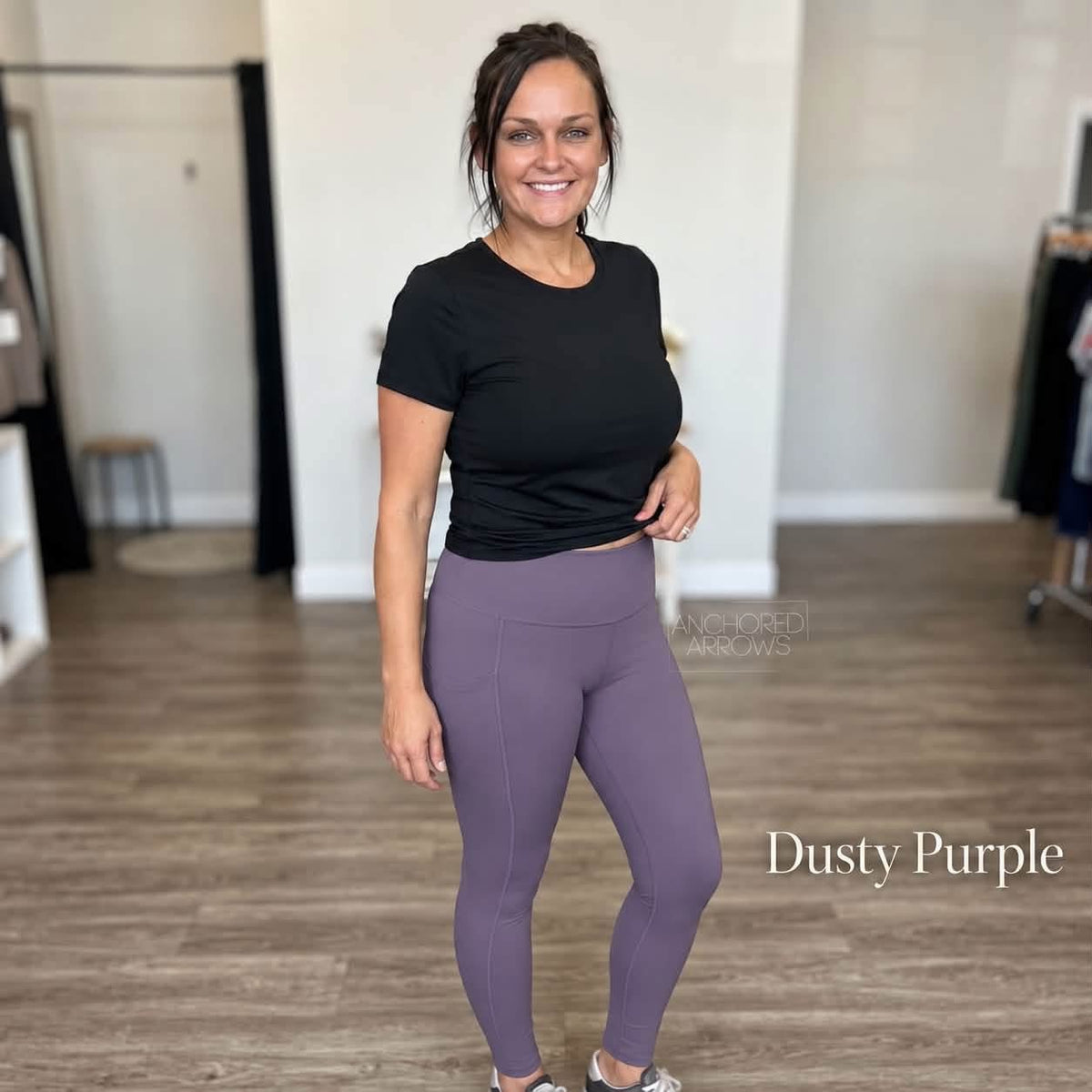 PRE-ORDER Anchored Arrows Classic Leggings - NEW COLORS