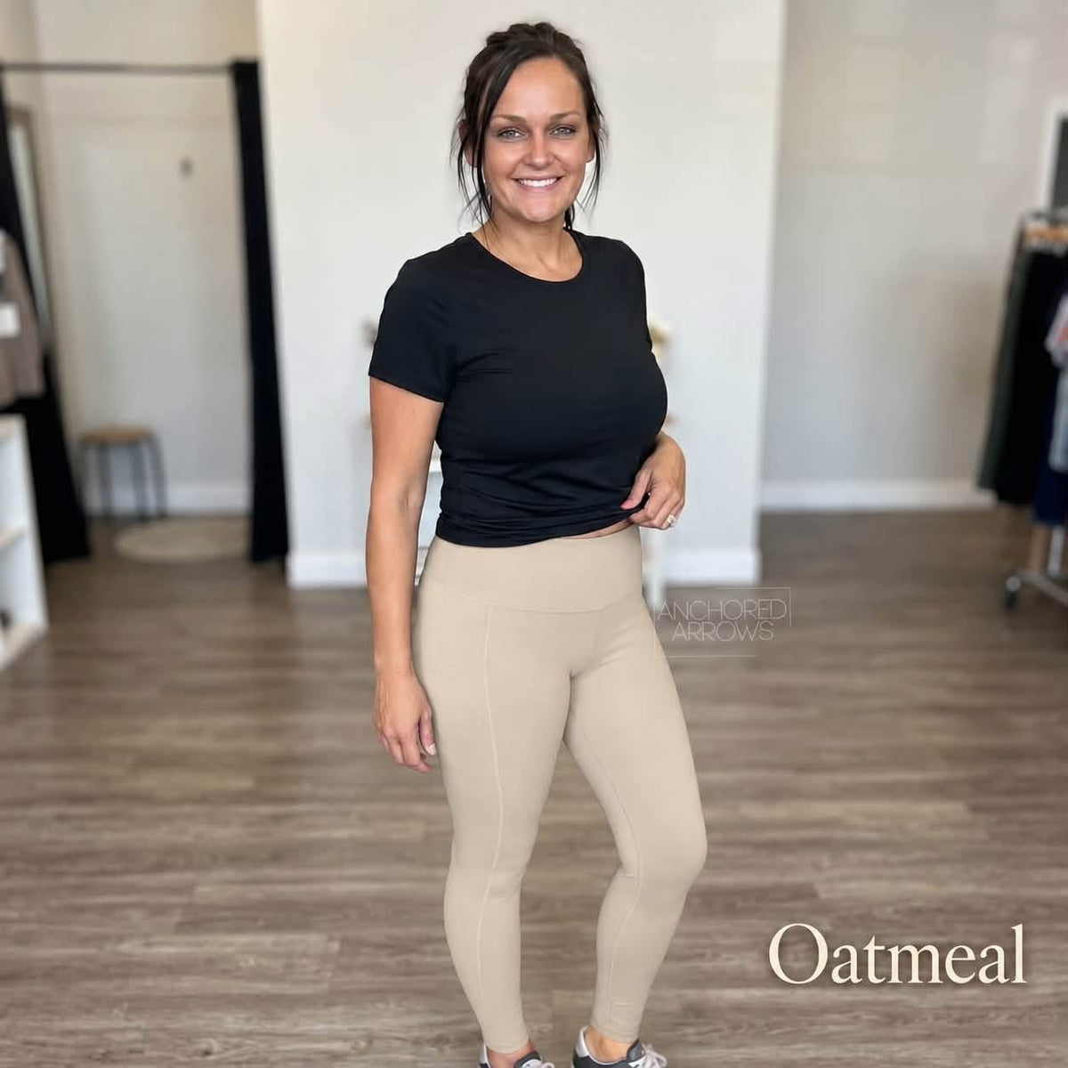 PRE-ORDER Anchored Arrows Classic Leggings - NEW COLORS