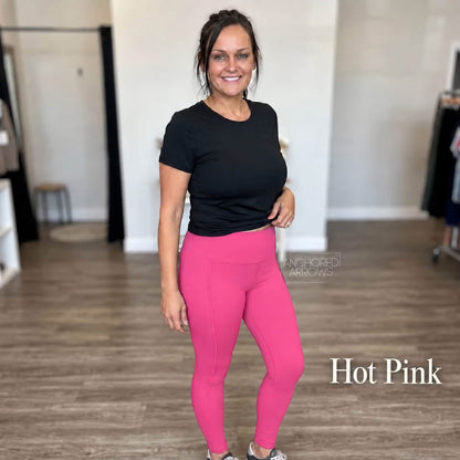 PRE-ORDER Anchored Arrows Classic Leggings - NEW COLORS
