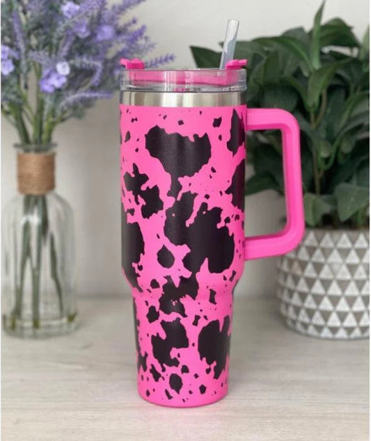 Cow Print 40oz Tumbler