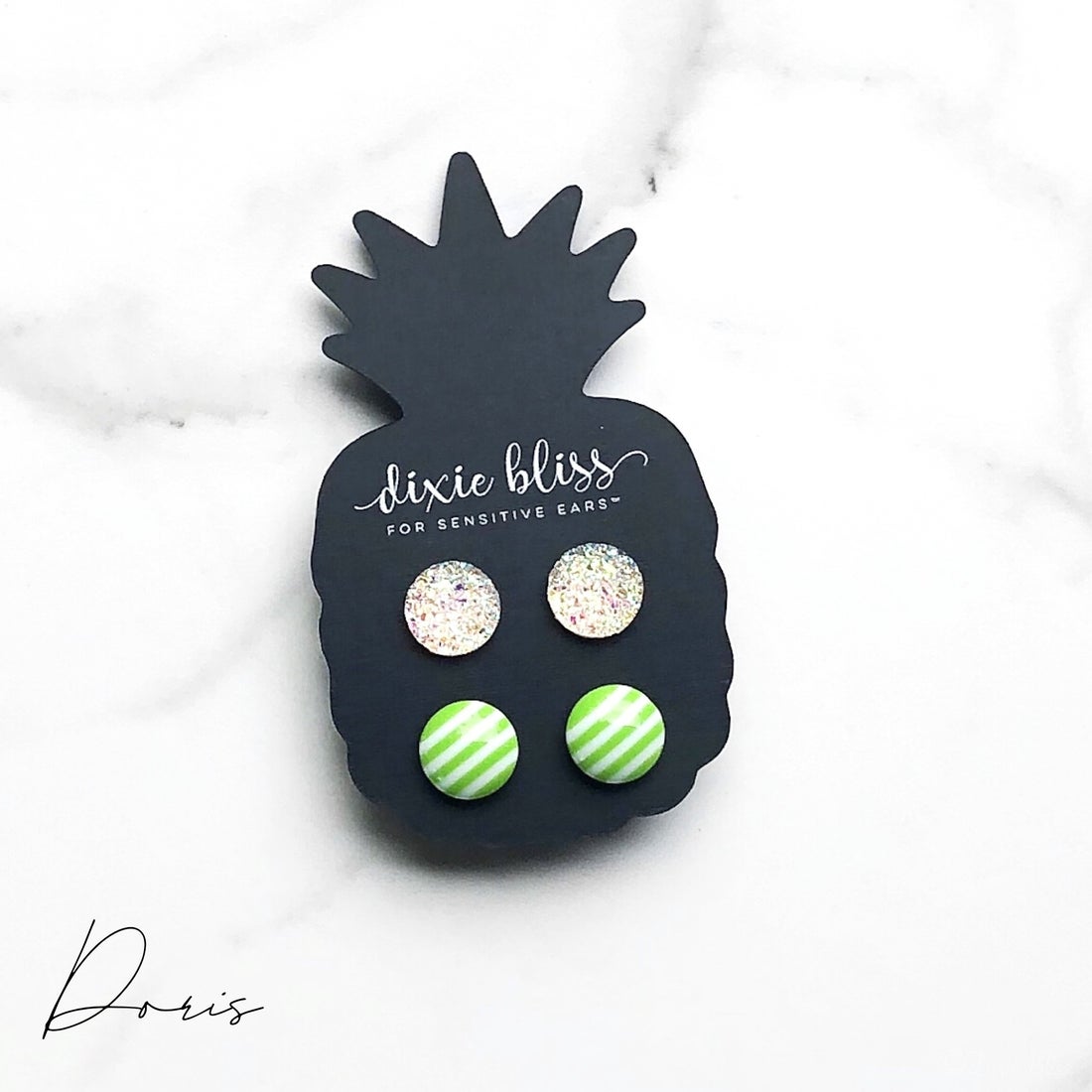 Doris - Dixie Bliss - Duo Stud Earring Set